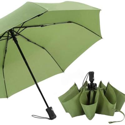 China 3- Folding Umbrellas with high quality and fashion 3 ribs folding 10 design umbrellas for rainy and sunny days for sale