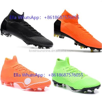 China Soccer shoes 2018 new design hot sale soccer shoes, men indoor and outdoor soccer shoes, brand name football soccer boots for sale