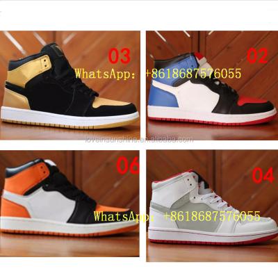 China Original Rubber Basketball Shoes Men Off OG White Color High Cut Leather Sneakers Free Shipping 2018 And 2019 Basketball Shoes for sale