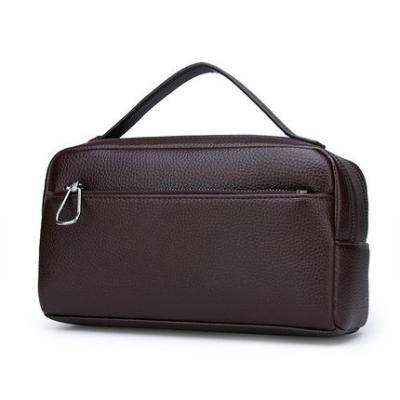 China High quality design business handbag factory fashion leather trend luxury men bag soft sided genuine leather men briefcase bag for sale