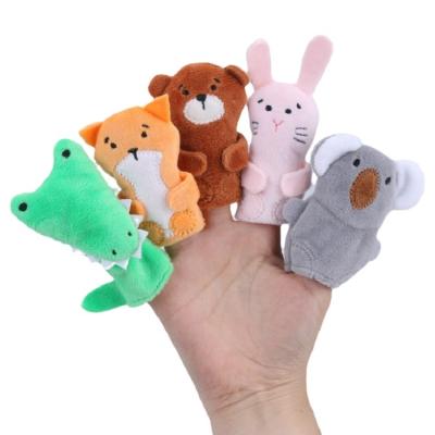 China Bebecocoon EN71/ASTM 3+ Thumb Ages 100pcs 100pcs Intellect Sensed Toys Developing Educational Finger Puppets Forest Babies Soft Stuffed; HUN Unisex 7.5CM for sale