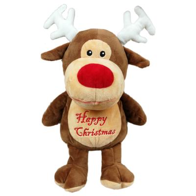 China Custom Stuffed Plush Toy New Arrival Reindeer Stuffed Toy For Christmas Gift for sale