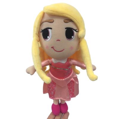 China 620JY016 Custom Cartoon Doll Female Figures Princess Doll Plush Toy Beautiful Girls Cartoon Fashion Toy Wholesale Custom Stuffed Cartoon Toy for sale