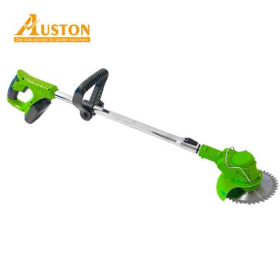 China New Mini Wireless Electric Grass Cutting Trimmer Anti-skid Li Ion Brush Cutter for sale