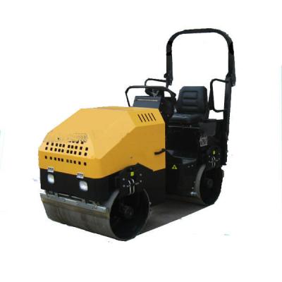 China FYL-900 2 ton hydraulic ride of double drum vibratory roller for sale