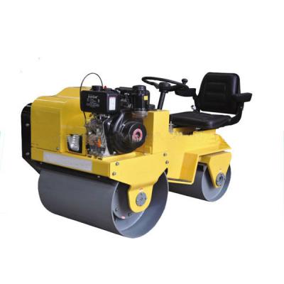 China FYL-850 Ride-on Double Drum Vibratory Road Roller for sale