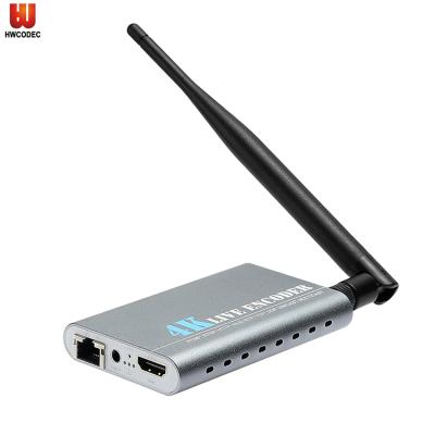 China IPTV Haiwei K1W 5G wifi 4K UHD hdmi encoder onvif ahd youtube video streaming encoder live broadcasting equipment for sale