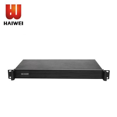 China IPTV Haiwei HDMI rtmp rtmps https decoder hdmi AV BNC h.264 h.265 to ip audio decoder for sale