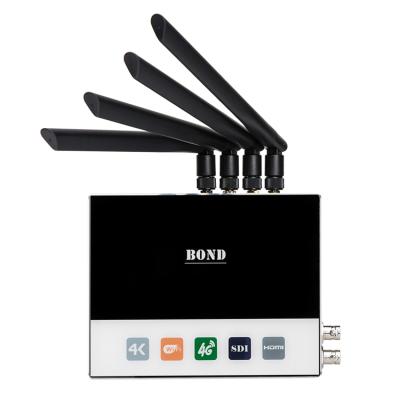 China Haiwei H.265/H.264 HEVC 4G Live Streaming Encoder 3 Sim Card Live Streaming Bonding Cellular Bonding Aggregate Encoder for YouTube, Wowza for sale