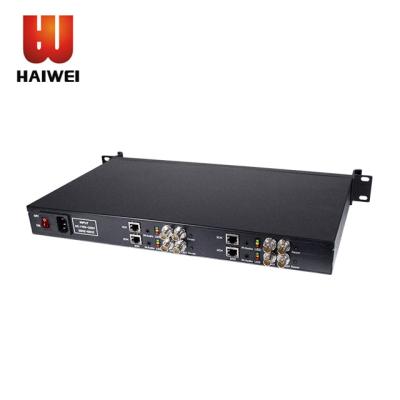 China IPTV Haiwei H3614 4 Channel SDI Encoder IPTV Digital Cable TV Video Streaming SDI h264 Encoder for sale