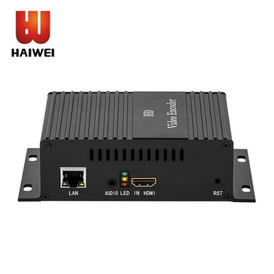 China Live IPTV Haiwei h.264 hdmi ip video streaming encoder for live Facebook, YouTube, Ustream, TIC for sale