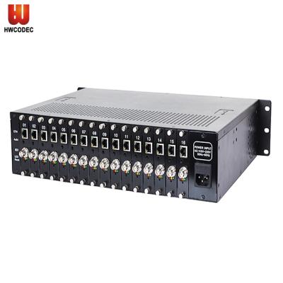 China IPTV Haiwei H.264 16 Channel SDI Iptv Video Converter 1080P Video Streaming RTSP RTMP Encoder Support For Live Broadcast On YouTube for sale