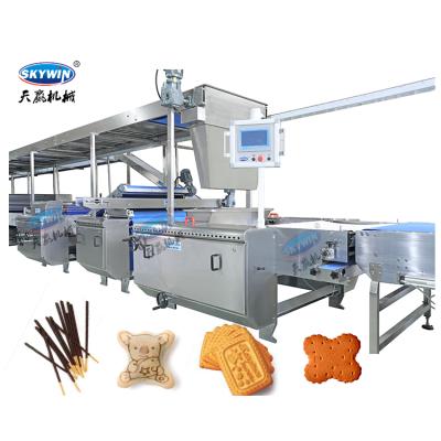 China Biscuit Production Line Automatic Biscuit Production Line Soda Biscuit Biscuit Making Machine for sale