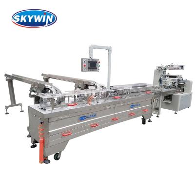 China Automatic Bakery Biscuit Sandwich Machine Connected Horizontal Biscuit Machine for sale