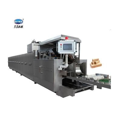 China Wafer Cookie Making Machines New Design Chocolate Wafer Line Machine for sale