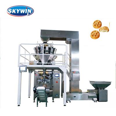 China Automatic Bakery Snacks Machine Vertical Packing Machine For Biscuit Packaging Machine for sale