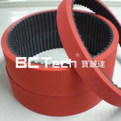 China Logistics Industry Ceramic Wood Aquaculture Vulcanize Machine PU Seamless Strap for sale