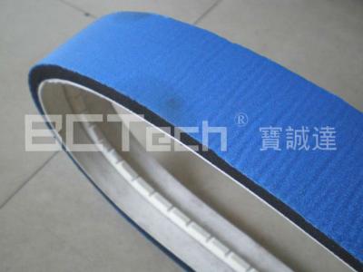 China Logistics Industry Aquaculture B&C Ceramic Wood Foam Conveyor Belt / Guide Industrial Conveyor Belt for sale