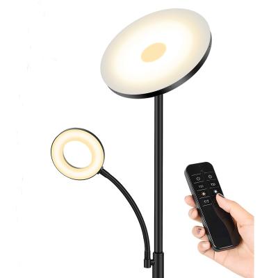 China Modern Floor Lamp Modern Amazon Led Uplight 2 Bar Floor Lamp 2 Light Adjust Floor Lamps for sale