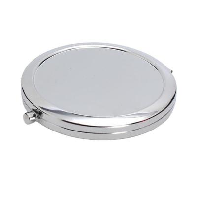 China Recyclable Domestic Silver Metal Air Cushion Folded Cosmetic Box With Mirror for sale