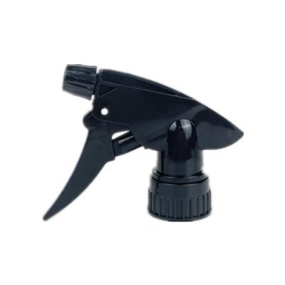 China 28/410 Spray Trigger PP Reusable Black Plastic Sprayer Pump For Garden for sale