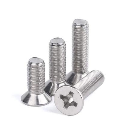 China Pan Phillips Countersunk Flat Head Stainless Machine Screw for sale