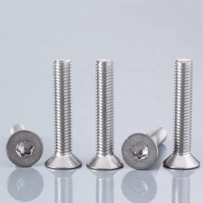 China Pan Stainless Steel Countersunk Head Torx Main Machine Screws for sale