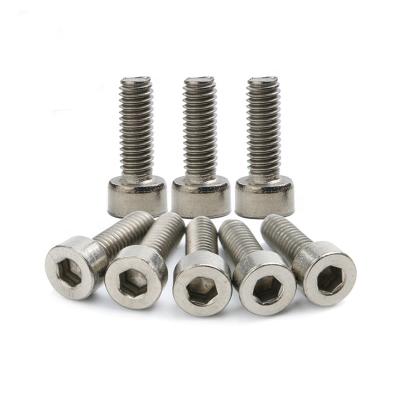 China Pan Head Stainless Steel Hexagon Socket Screws Hex Head Screws OEM Length Inner Length Stock Full Support for sale