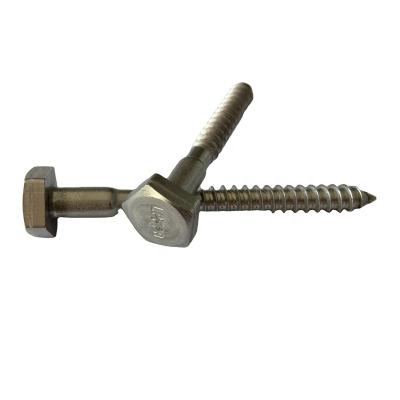 China Five Custzomized Stainless Steel Five Hex Head Wood Screws OEM Stock Support for sale