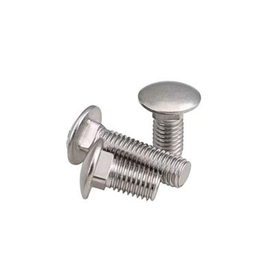 China DIN603 Industry Head Trolley Mushroom Square Neck Bolts Stainless Steel OEM Running Support for sale