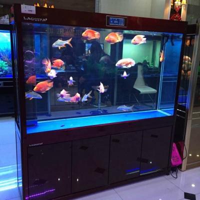 China Viable large thick acrylic rectangular aquarium for sale