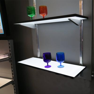 China Illuminated Acrylic Led Cosmetic Display Stand for sale