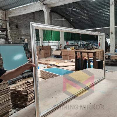 China Modern Perfect Large Decorative Wall Mirror PVC Frame For Retail Bathroom Mirror PVC Frame for sale