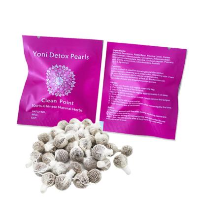 China Health Care Vaginal Cleaning Endocrinal Balance female yoni beads factory free brand detox natural herbs wholesale vaginal direct support organic for sale