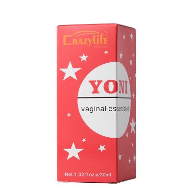 China 100% OEM yoni essential oil herbal yoni oil 30ml women vaginal cleansing tightening oil by pint for sale