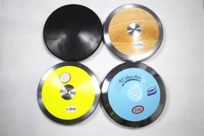 China 0.6kg，0.75kg，1kg，1.5kg，1.6kg，2kg IAAF standard best quality discus for sale