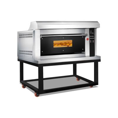 China Traditional Electric 1 2 Gas Bread Baking Oven 3 Layer Industrial Commercial Bakery Baking Oven For Sale for sale