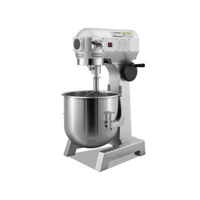 China Electric commercial planetary mixer ejector button 30l stainless steel 10kg food mixers machine for sale