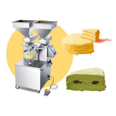 China Mooncake Crepe Cake Machine Spread Durian Thousand Layer Cakes Making Machine for sale