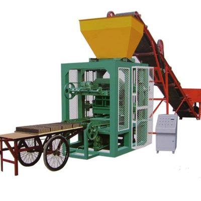 China Construction worksÂ   QT4-26 hollow bricks machine price, factory cost of cement brick, concrete paver block making machine for sale