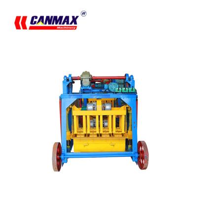 China Factory QT4-45 block paver block making machine,manual block making machine in Zambia,cheap cement brick making machine for sale