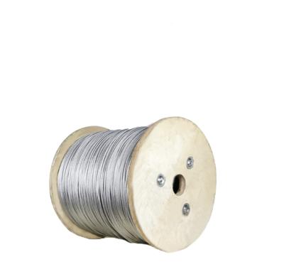 China FABRICATION Galvanized 0.8mm Cork 6mm Nylon Coated Steel Wire Rope for sale