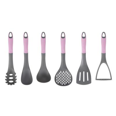 China Sustainable set of creative plastic kitchen household serving utensils for sale