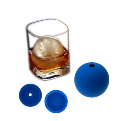 China Sedex Viable Factory Wholesale Ice Ball Mold Silicone Ice Cube Mold For Bar Kitchen Silicone Ice Cube Mold for sale