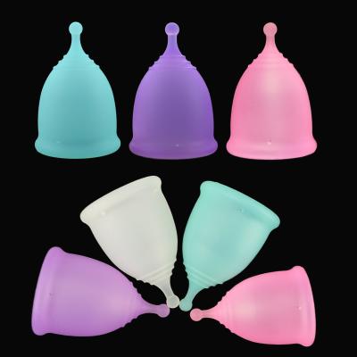 China Menstrual Cup Menstrual Copa Cup Women Menstrual Period Organic Silicone Medical Grade Healthy Menstrual Reusable Eco-Friendly for sale