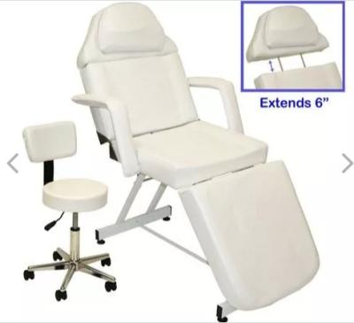 China Korea Modern Hydraulic Portable Extended Chair Beauty Salon Massage Cheap Facial Bed For Sale for sale