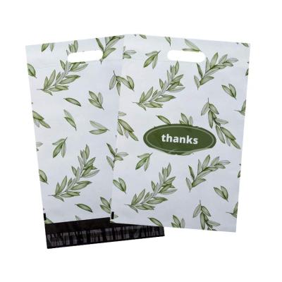 China Waterproof Degradable Tearproof Mailing Bags Mailing Bags Free Shipping Clothing Biodegradable Packaging Poly Mailer With Handle Mailing Mailers for sale