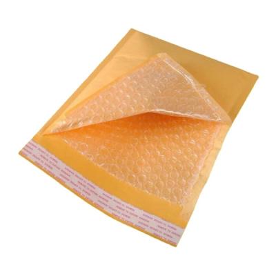 China Waterproof Biodegradable Paper Bags Mailing Envelopes Bubble Kraft Mailers Strong Self Adhesive Recycled Kraft Bubble Padded Mailers for sale