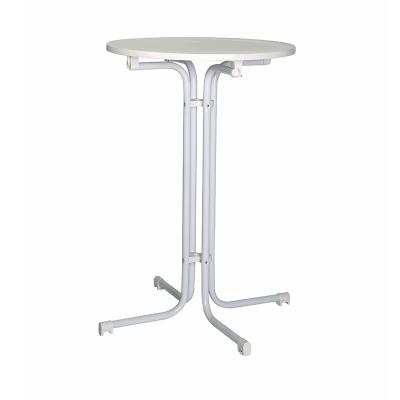 China Factory price modern hot sale round cocktail table for banquet outdoor wedding folding table for events for sale