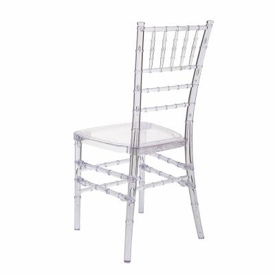 China Newly designed modern high quality clear/crystal jowari wedding chairs for weddings outdoor minimalist designs for sale